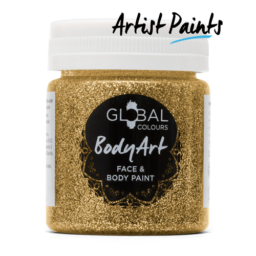 FACE PAINT LIQUIDS Global Colours Professional Body Art + Glitters - 30 COLOURS - Picture 9 of 35