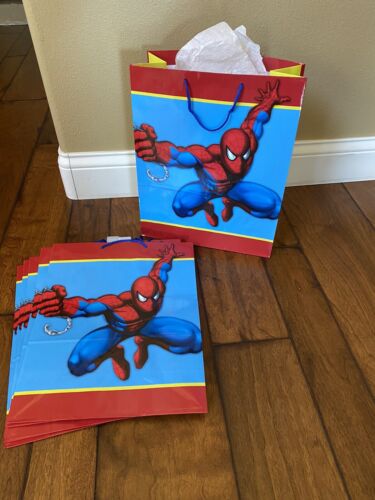 hijack peanuts the wind is strong Spiderman 6 ct Large gift bags 15x12x5” For Birthdays, Xmas - New by Hallmark | eBay hijack peanuts the wind is strong Spiderman 6 ct Large gift bags 15x12x5” For Birthdays, Xmas - New by Hallmark | eBay
