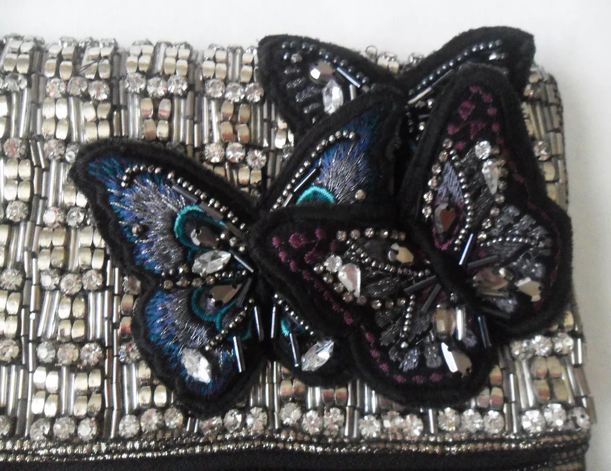 Butterfly clutch purse sale