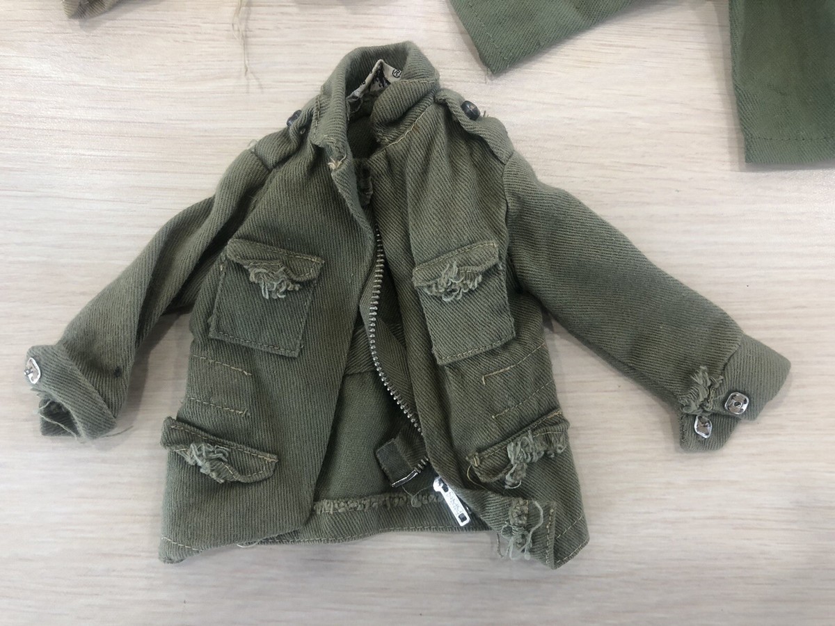 VINTAGE 1960s G.I Joe Field Jacket By Hasbro Japan Lot of 3