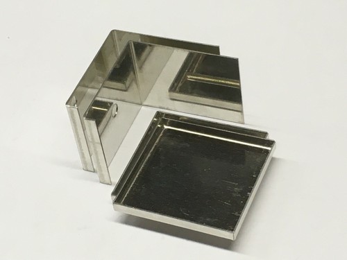 Weißblechgehäuse-Set 37x37x30 mm, gelocht inkl.SMA-Flanschbuchse Bausatz (G1231) - Picture 9 of 12