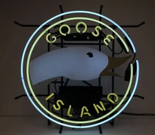 New Goose Island Ipa 312 Chicago Neon Sign 20"x16" Lamp Light Display Bar Decor
