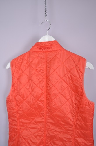 Bogner Nylon Sport Quilted Vest Sleeveless Lightweight Pockets Size US12 EU42 - Picture 11 of 13