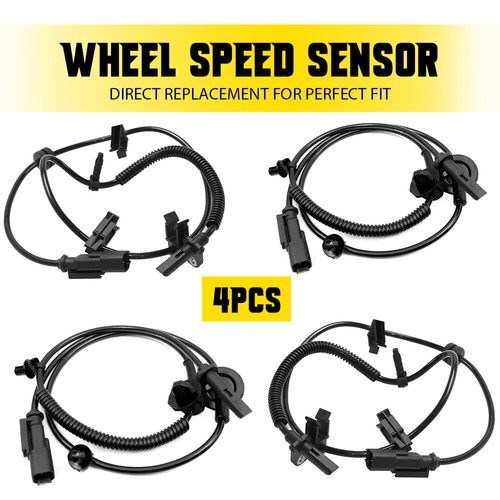 ABS 4PCS Wheel Speed Rear Sensor Front For 2008 2009-2017 Buick Enclave ALS1754 - Picture 16 of 21