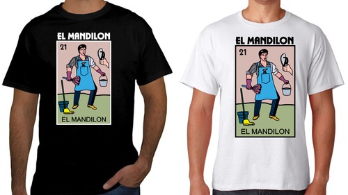 El Mandilon Loteria T-Shirt Mexican Bingo Short Sleeve Gift, Celebration Lottery - Picture 2 of 11