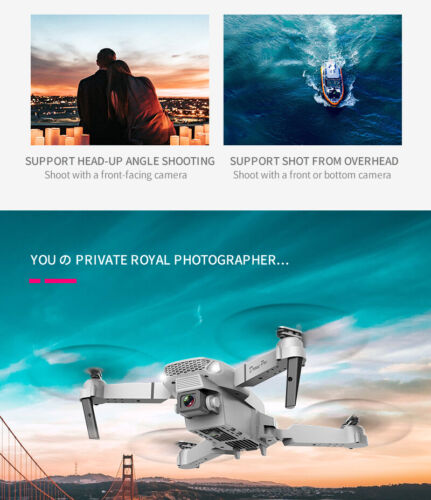 Dual Camera Aerial Photography Drone Remote Control Aircraft Quadcopter Toy - Picture 6 of 23