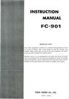 Bedienungsanleitung-Operating Instructions für Yaesu FC-901 