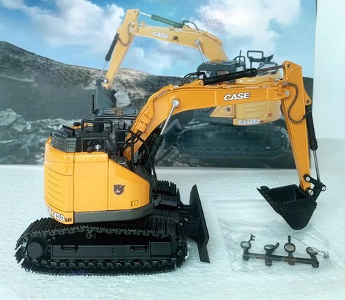 1/50 Scale CASE CX145D SR Compact Excavator Diecast Model Toy Collection Gift - Picture 2 of 7