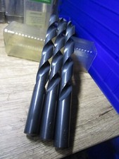 (3) 1/2" HSS 118° Black Oxide Finish FMT® Jobber Drill Bit