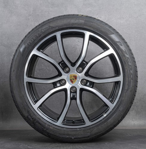 Original Porsche Felgen Cayenne Coupé 21 Zoll 9Y0044641 Sommerräder Sommerreifen - Bild 3 von 6