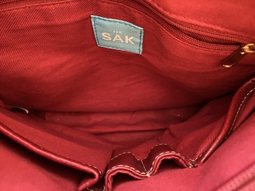 Borsa The Sak in pelle rossa **NOTA** stile casual da ufficio - Foto 16 di 22