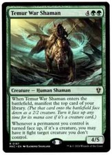 Temur War Shaman 0187 Rare Murders at Karlov Manor MTG Near Mint
