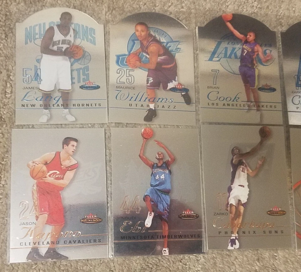 🔥12 Tarjeta Rc 2003-04 Fleer Mystique Troquelado/600/999 Lebron James Año Novato Foto 2 de 4