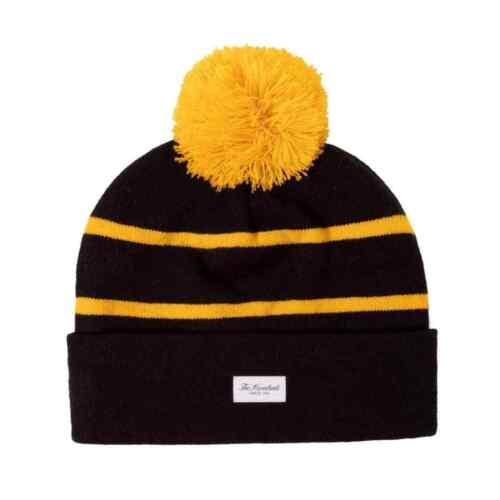Die Hunderte x Harry Potter ""Hogwarts"" Beanie Mütze (schwarz) Strickkappe mit Manschetten - Bild 2 von 2