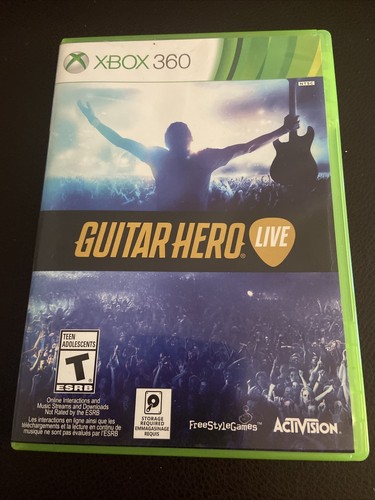 NEW Microsoft XBOX 360 Guitar Hero Live Game - Bild 1 von 4