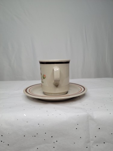 Newcor Stoneware Cup & Saucer Tradition 409 Japan Tea Set 4 Cups and 4 Saucers - Picture 3 of 5