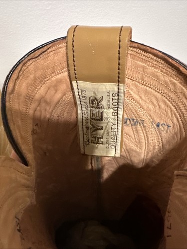 Vintage Hyer Cowboy Boots - Picture 6 of 13