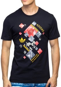 camiseta adidas originals azul
