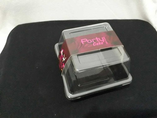 Clear Plastic Square Moon Cake Packaging Box Container Gift Supplies - Picture 1 of 11