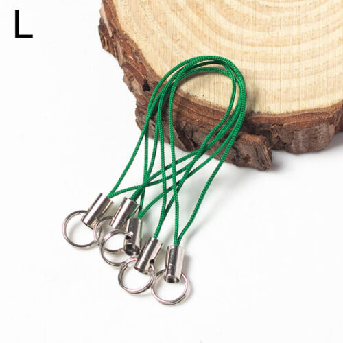 100Pcs Cell Mobile Phone Dangle Strap Charm Lanyard DIY Cord Jewelry Pendant Acc - Photo 24 sur 33