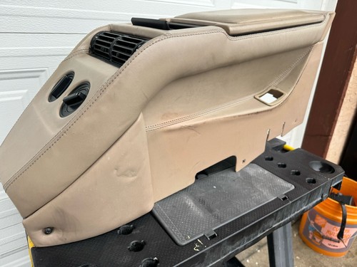 OEM 1987 BMW E24 Rear armrest Console cooler Leather 633csi 635csi