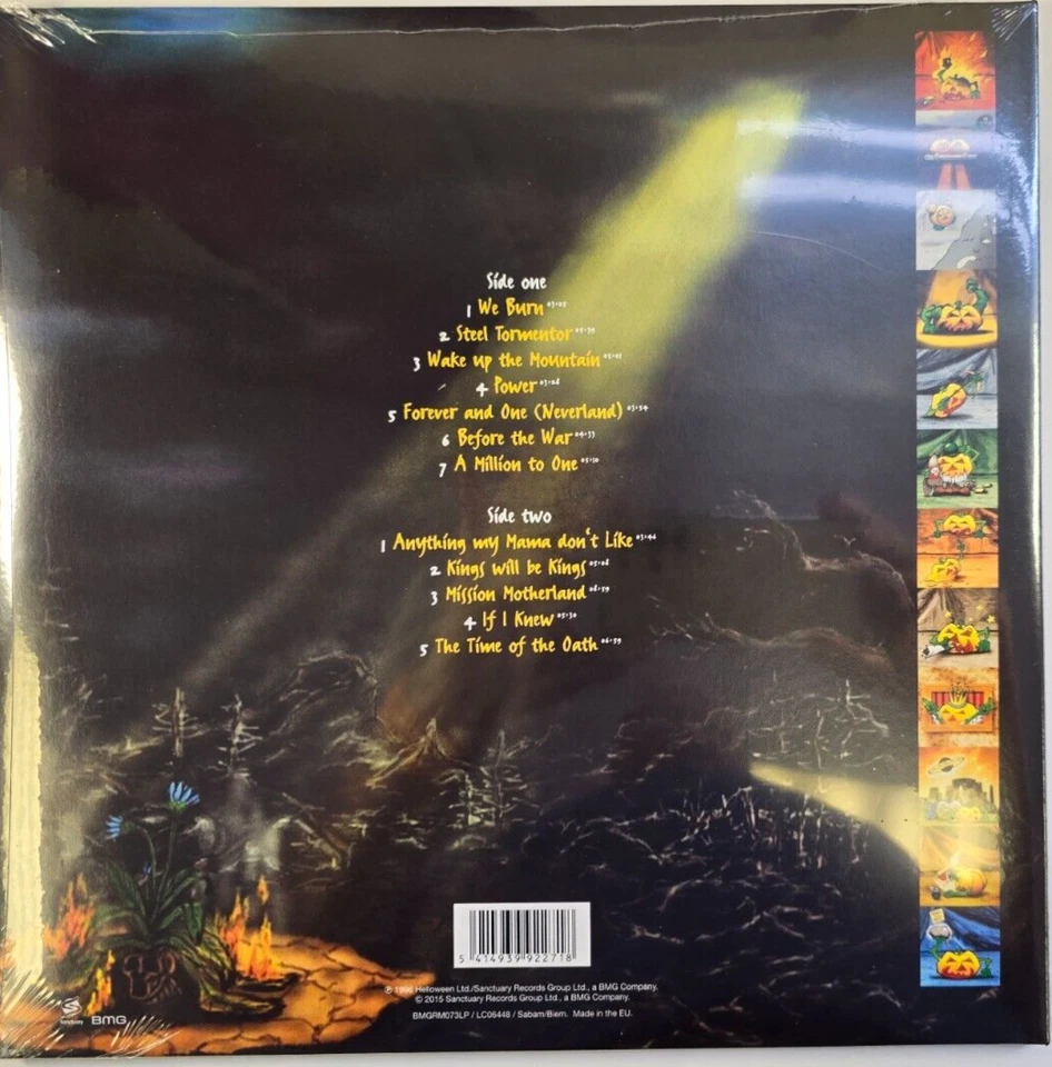 Helloween The Time Of The Oath LP Album vinyl record 2015 reissue in Gatefold - Image 2 of 4