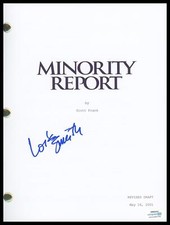 Lois Smith "Minority Report" AUTOGRAPH Signed Complete Script Screenplay ACOA