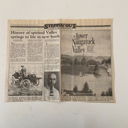 The Lower Naugatuck Valley A Rich and Beautiful Prospect by Neil Hogan Hardcover - Picture 6 of 6