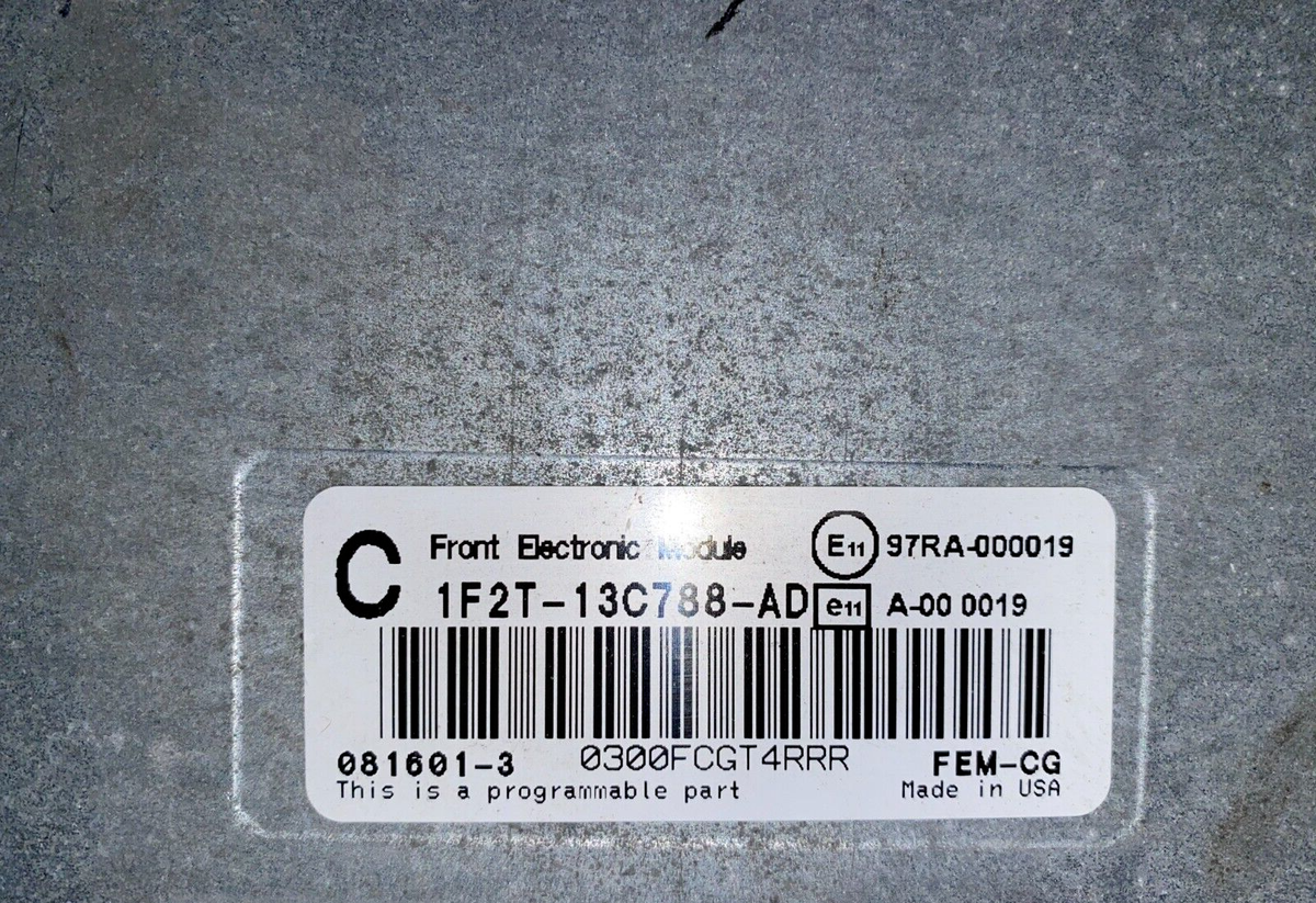 1F2T-13C788-AD, Ford Windstar, GEM FEM Multi-function