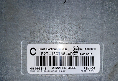 1F2T-13C788-AD, Ford Windstar, GEM FEM Multi-function