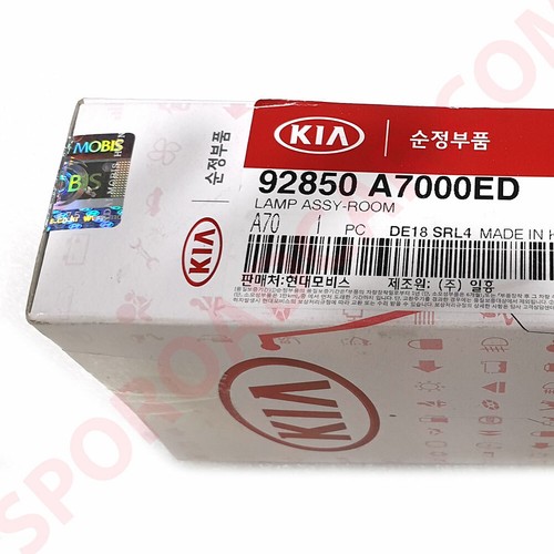 Over Head Middle Dome Light Lamp OEM Parts for KIA 2014- Forte K3 / Koup - Picture 5 of 5