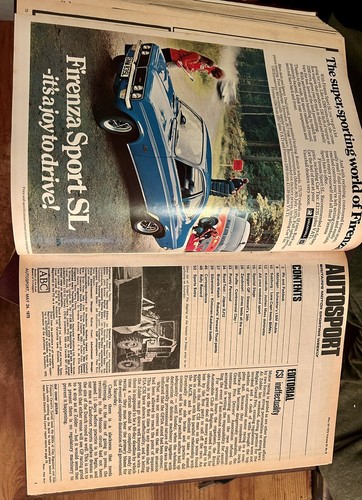 Autosport Hardcover Books 1972-75 Rare!!! Collection w/ Ads & Color Pictures - Picture 3 of 8