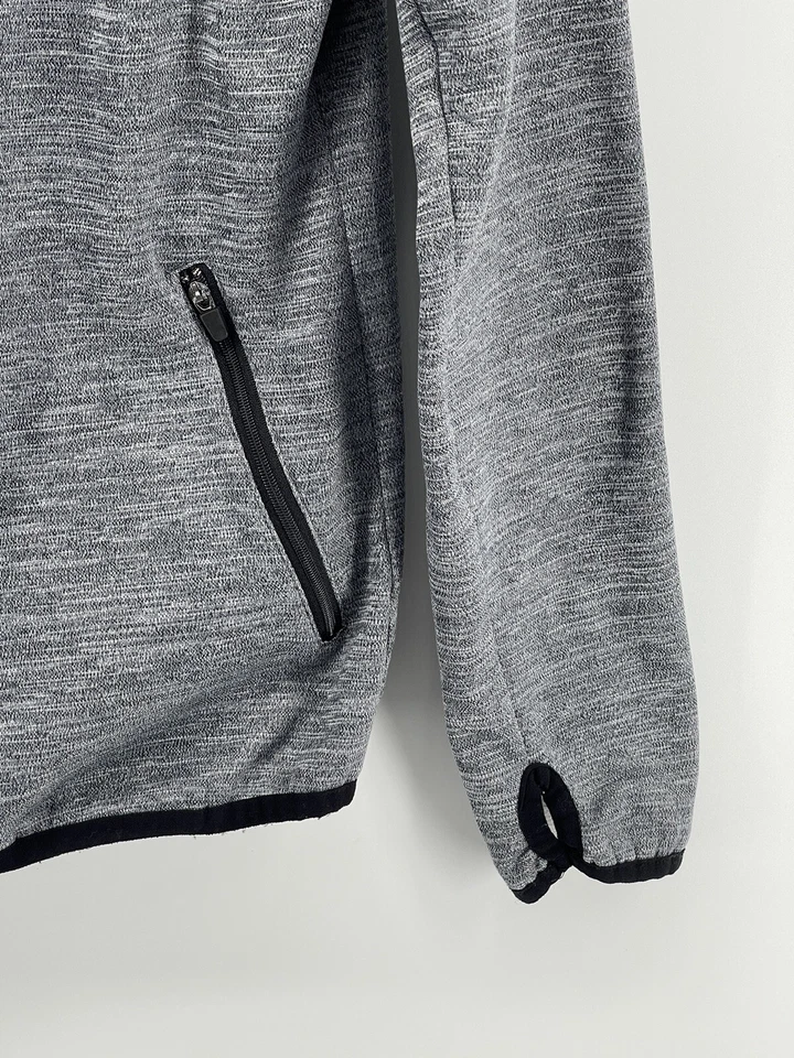 RBX Performance Zip Up Hoodie Jacket Womens Size Medium Gray Black Fast Shipping - Image 2 of 4