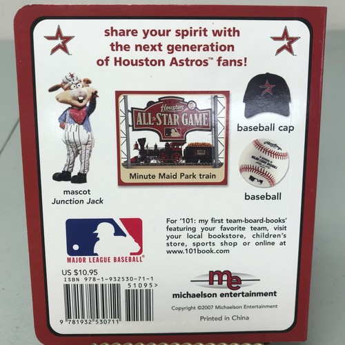 Astros 101: My First Team-Board-Book - Epstein - Like New - Imagen 2 de 4