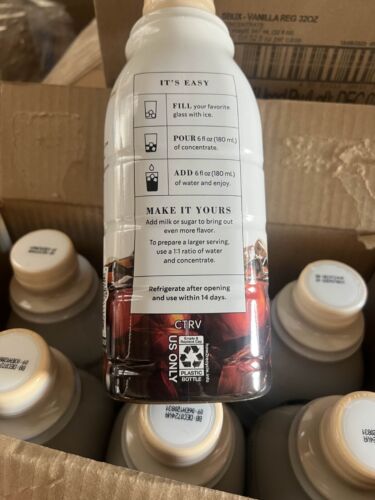Starbucks Cold Brew MADAGASCAR VANILLA Multi Serve Concentrate 6 Bottle 32Oz - Picture 6 of 6