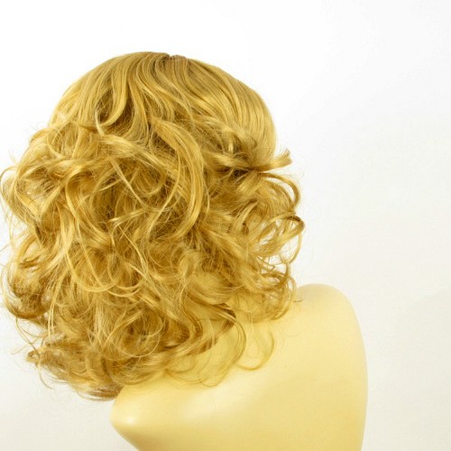 Perruque femme mi-longue blond doré CEYLIA 24B - Imagen 6 de 8