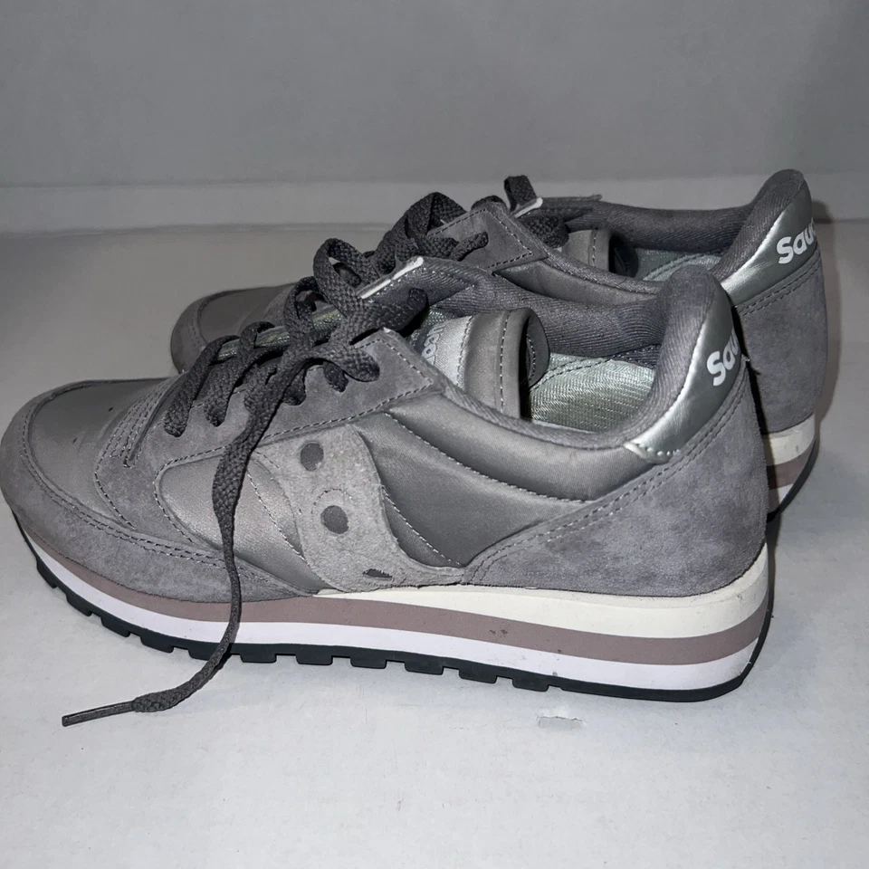 Tênis triplo Saucony Jazz cinza, tamanho 8 - Imagem 4 de 4