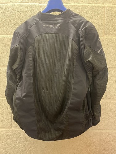 RST F-Lite Airbag CE Mens Textile Motorcycle Jacket Black 52 Inch Chest 4XL - Picture 7 of 8