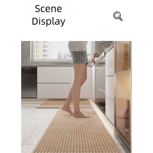 Antirutsch Küchenteppich 17 x 28 Zoll Wasserdicht Matte für Arbeit und Zuhause - Bild 8 von 13