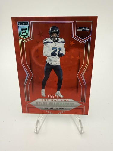 2025 Panini Donruss Elite - Devon Witherspoon #30 Aspirations Stars /499 - Bild 1 von 3