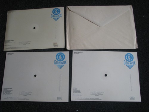 Colorvox-AK Schallbildkarte-Tonpostkarte-5 +1-DDR-Ungarn-VEB Deutsche Schallplat - Picture 2 of 4