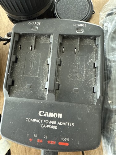 Canon EOS D60 Kamera mit 18-55 Objektiv DSLR Kamera Akku Ladegerät - Bild 4 von 7