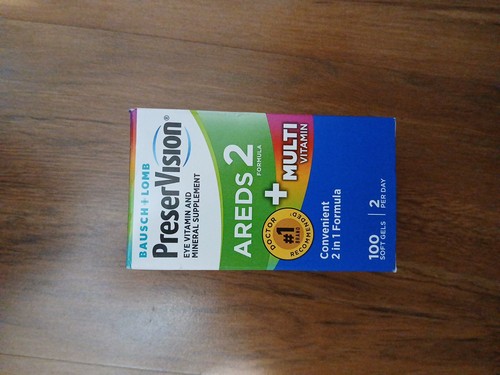PreserVision AREDS 2 + Multi Vitamin Weichkapseln 100 Ct EXP-4/2026+