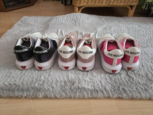 Love Moschino Sneaker 3 Paar Gr. 40