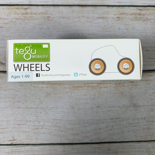 Tegu Magnet Holzräder Spielzeug Zubehörpaket Auto Bausteine Alter 1-99 - Bild 5 von 7