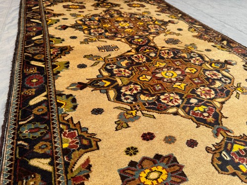 Vintage Afghan Hand-Knotted Tribal Wool Rug, Soft Pile Unique Caucasian Area Rug - Picture 10 of 12