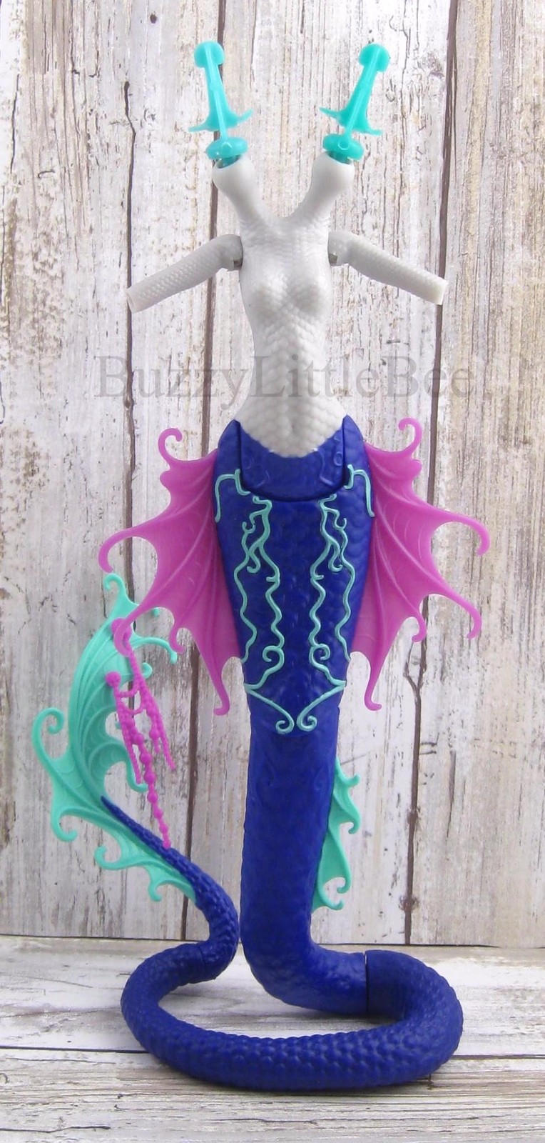 Monster High Doll Peri & Pearl Serpent Two Heads Nude Body O