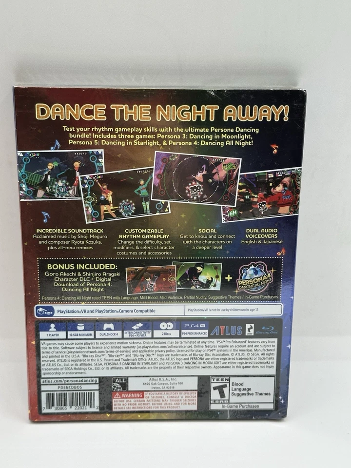 Persona Dancing Endless Night Collection Moonlight Starlight Brand New! Sealed!! - Image 2 of 4