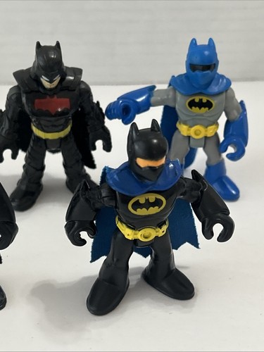 DC Comics Imaginext Figures Lot Different Batman Versions Lot of 5 - Picture 3 of 4