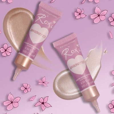 LIQUID HIGHLIGHTER DUO MAKEUP REVOLUTION - BY ROXY - DUO DE ILUMINADORES